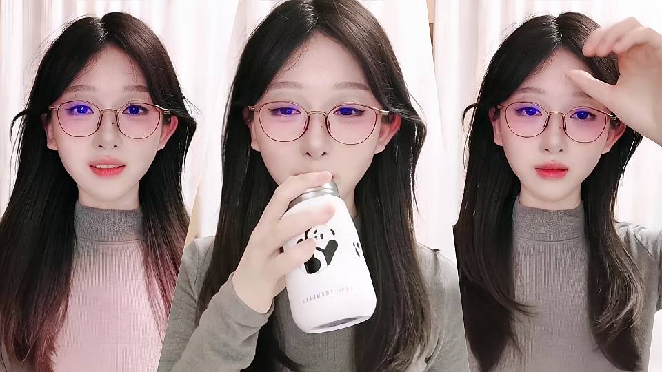 【反差女大学生】怎么会这么纯，我撸射了 (3)